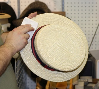 Hat Care | Cleaning a Straw Hat - Village Hat Shop