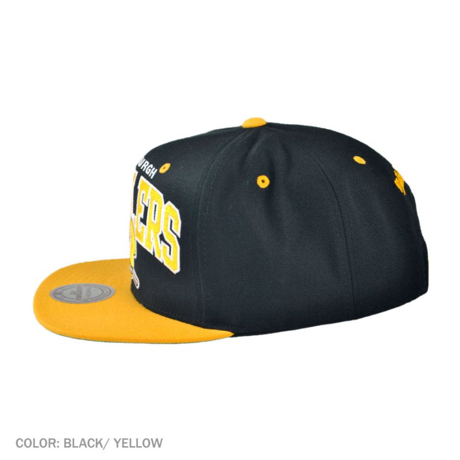 Mitchell & Ness Pittsburgh Steelers NFL Helmet Snapback Baseball Cap ...