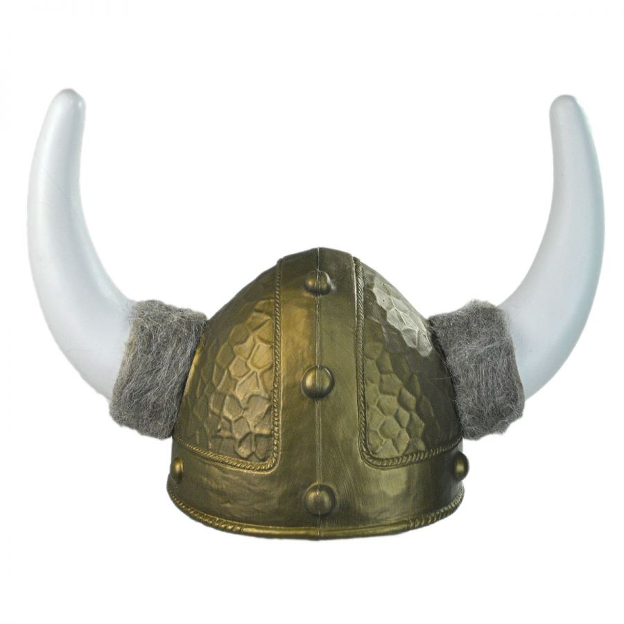 B2B Deluxe Viking Helmet with Fur Novelty