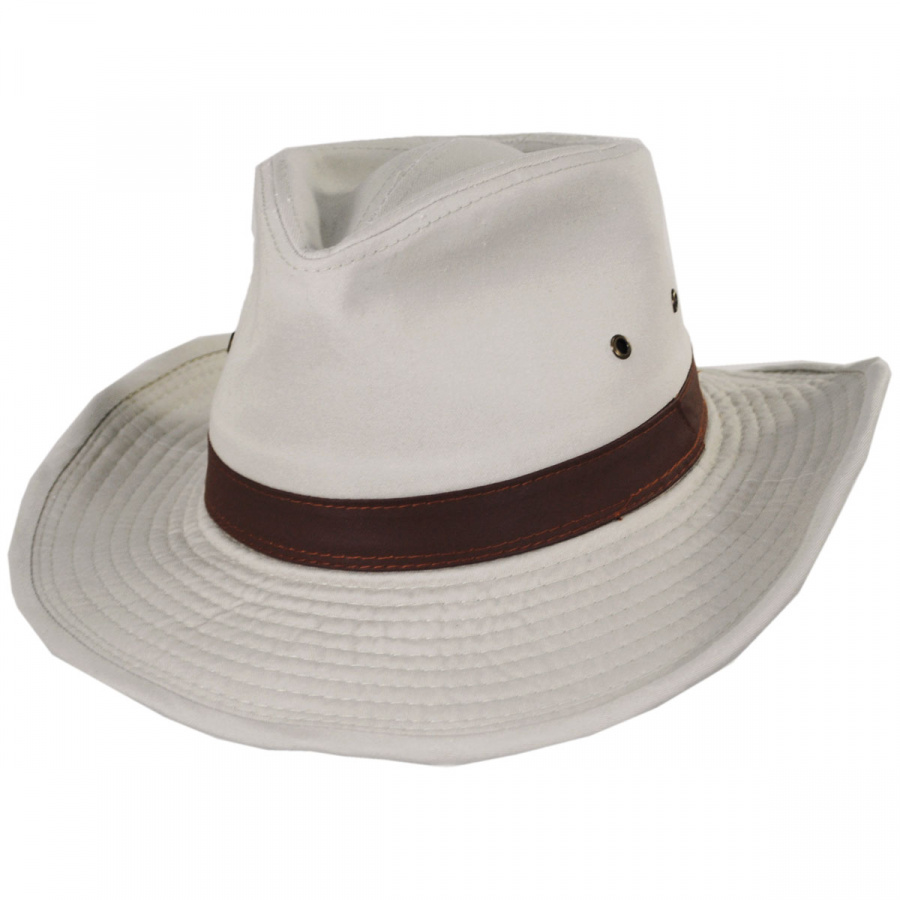 Dorfman Pacific Company Cotton Fedora Hat All Fedoras
