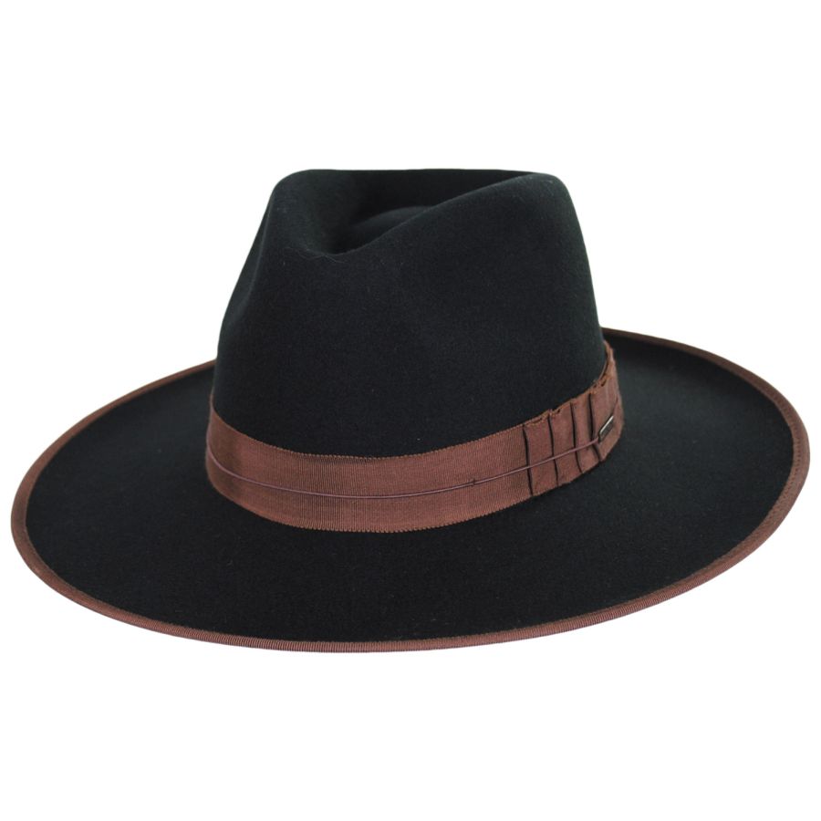Brixton Hats Reno Wool Felt Fedora Hat Fedoras