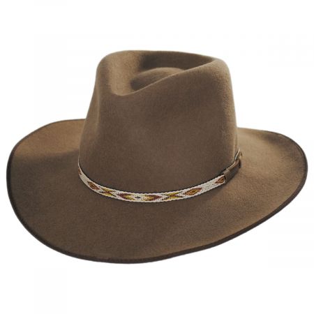 Stetson Westview Crushable Wool Felt Outback Hat Fedoras